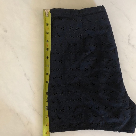 🌟Final sale🌟 High-rise floral overlay shorts - Picture 5 of 6